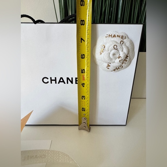 Chanel gift wrapping bag, flower, card, ribbon - Picture 6 of 6